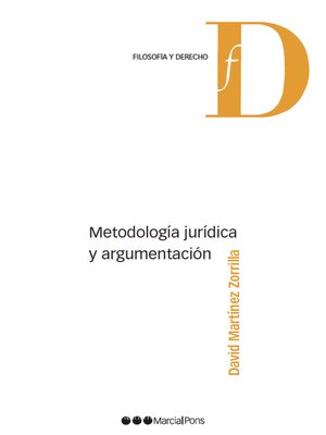 cover image of Metodología jurídica y argumentación